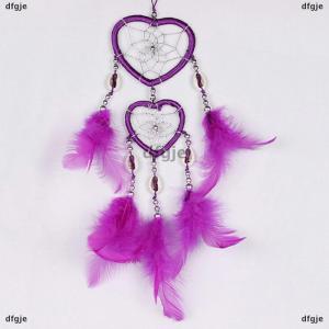 [COD] dfgje 1x Feather Dream Catcher Wind Chimes Car Interior Wall Dreamcatcher Ornaments