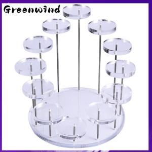 【Greenwind】 Cupcake Stand Acrylic Display Stand For jewelry Cake Dessert Rack Party Decor