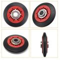 W. 10314173   Drum Support Roller Compatible with Whirlpool,Kenmore, Magic Chef, Matag, Replace 8536973 , 8536974 W. 10314171 , WPW. 10314173 ,AP 6019303 , PS. 11752609 ，Dryer Drum Roller Replacement Part. Pack of 2. 