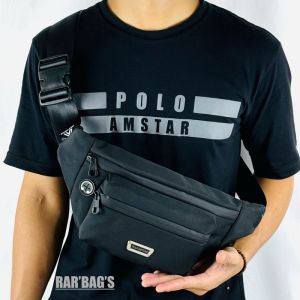 Tas Selempang Pria Wanita Waist Bag Tas Pinggang Tas Pria POLO AMSTAR