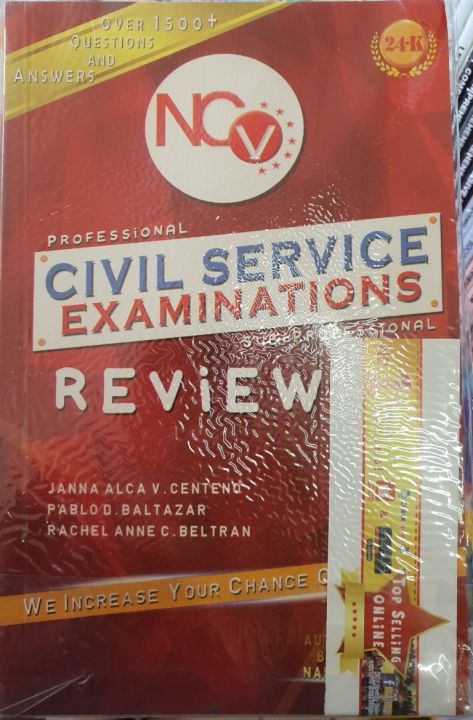 Professional Civil Service Examinations Review by Janna Alca Centeno, Pablo Baltazar and Rachel Anne Beltran