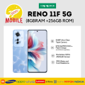 OPPO RENO 11F 5G 8GB RAM + 256 GB ROM | 6.7'' AMOLED Screen | 120Hz Ultra High Refresh Rate5 | Natural Aesthetic Design | HDR10+ Certified | 93.4% Screen- to-Body Ratio6 | ORIGINAL MY SET OPPO 1 YEAR MALAYSIA WARRANTY. 
