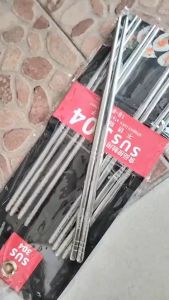 Anti-slip Antibacterial Food Grade 304 Stainless Steel Chopsticks Official Family Tableware Gift Box Set