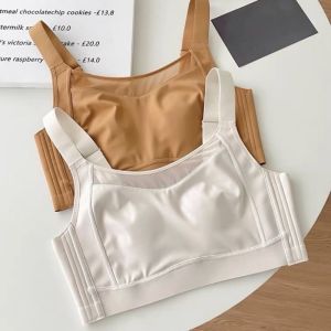 GOOTRADES Close-fitting Big Cup Brassiere Anti-sagging Shockproof Wireless Deep V Bra Soft Gathered Breasts Thin Bra Women Girls