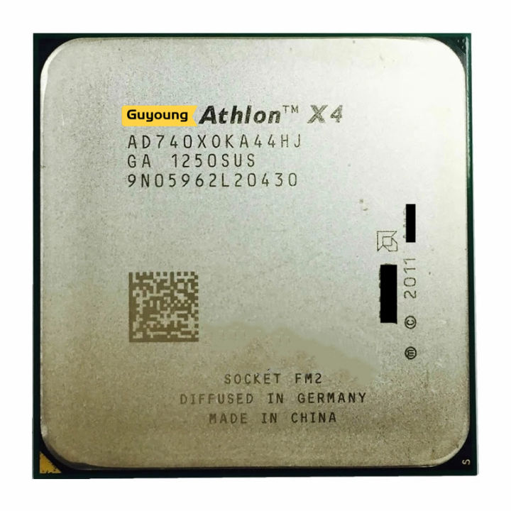 Athlon X4 740 3.2G 65W Quad-Core CPU Processor AD740XOKA44HJ Socket FM2 ...