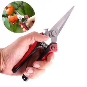 Garden Pruning Shears Carbon Steel Gardening Plant Scissor Branch Pruner Trimmer Tool Gunting Pokok Bunga Pemotong Dahan