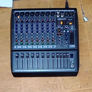 Mixer Ashley Favorite 8Ch Favorite8 Original Bluetooth