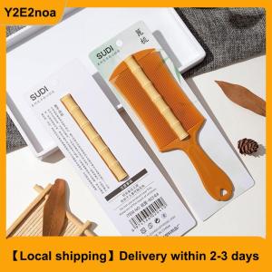 【Local shipping】 Plastic Lice Comb Double-sided Super Dense Teeth Remove Dandruff Scalp Cleansing Scalp Massage Comb Flea Removal Hair Tools