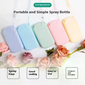 30ml Spray Bottle Lotion Can Carry Moisturizing Travel Portable Sub-bottling Ultra-fine Mist Alcohol Disinfection Card Type Spray Bottle