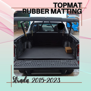 Topmat custom rubber matting for pickup bed made for MITSUBISHI STRADA 2015-2023