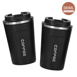 (Mua 1 cái giao 1 cái) Ly giữ nhiệt Coffe Holic inox 304 380ml/510ml chống tràn ly ống cafe đựng nước lạnh nước nóng bảo vệ môi trường