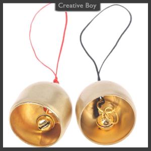 [Creative] 1PCS Metal Copper Bell Decoration Pendant Door Bell DIY Craft Wind Chimes Making