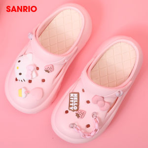 SANDAL ANAK PEREMPUAN DAN DEWASA SLOP SANRIO KUROMI MELODY CINNAMOROLL ANTI-SLIP 22035