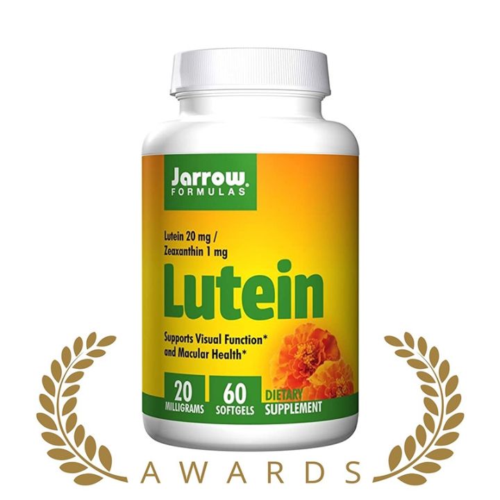 Spot the Jarrow Formulas Lutein Lutein zeaxanthin capsule 60 grain of