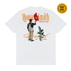House of Smith Kaos Pria Lengan Pendek - Portray Tshirt White - T Shirt