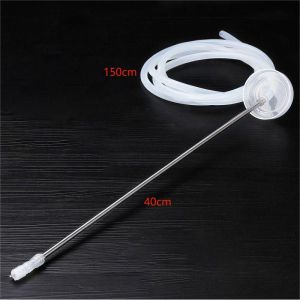 150cm Selang Silikon Pompa Galon Foodgrade Pipa Galon Stainless 304 Pipa Selang Hisap Air Dispenser Galon