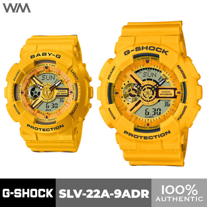 Casio Ga 110cm G Shock Ga 110 Yellow Casio G-Shock GA110 Series