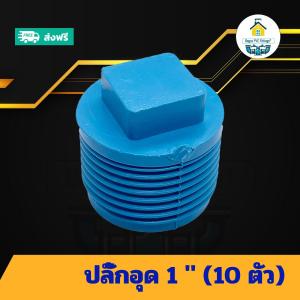 (แพค10ตัว) ปลั๊กอุด 1 นิ้ว ตัวอุดพีวีซีเกลียวนอก 1นิ้ว ข้อต่อพีวีซี PVC ส่งไว ส่งทุกวัน ถูกคุ้ม ราคาโรงงาน