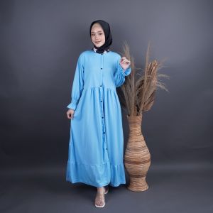 GAMIS ALESHA / MUSLIM MAXI DRESS / BUSUI DRESS / GAMIS REMPEL