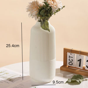 แจกันดอกไม้ Vase Plastic ตกแต่งแจกันเพลาสติกที่เรียบง่ายให้สวยและทันสมัย