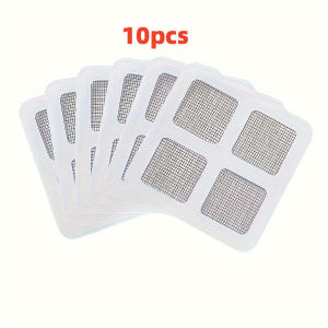 50pcs Disposable Floor Drain Patch Anti Blocking Filter Screen Kitchen Bathroom Disposable Floor Drain Sticker Floor Sink