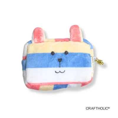 Craftholic Rectangle Plush Pouch