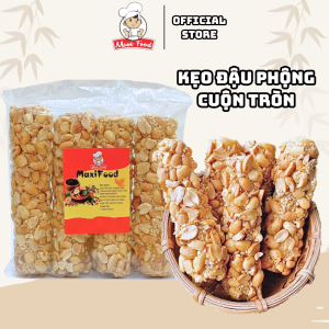 250G Kẹo Đậu Phộng Cuộn Tròn MAXIFOOD