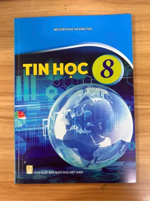 Sách giáo khoa Tin Học 8- Kết Nối Tri Thức Với Cuộc Sống (Kèm Nilon bọc Sách nhãn tên)