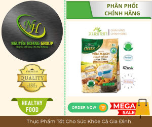 XUÂN AN - Ngũ Cốc Hạnh Nhân Hạt Chia Ít Đường 400G ( Tặng Kèm 1 Gói Yến Mạch 150g)