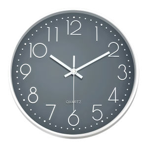 12/10/8inch Wall Clock Modern Minimalist Living Room Silent Wall Clock Home Decor