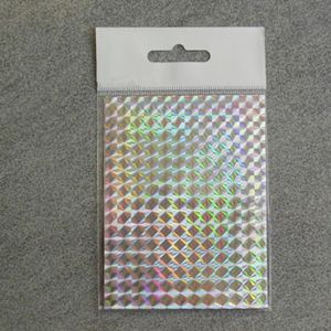 BLACKON Fishing Accessories 2pcs Fly Tying Materail Artificial Baits Holographic Metal Hard Baits Fishing Lure Stickers Lure Making Tape Fishing Lure Tape Fishing Baits Sticker