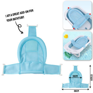 🔥SG READY STOCK🔥Foldable Baby Bathtub with Temperature Sensor and Cushion