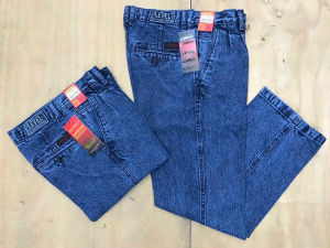 Quần bò thụng túi chéo trung niên cao cấp size to chất dày dặn ẢNH THẬT