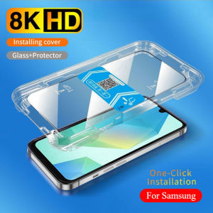 Full Cover Clear - Easy Installation Tempered Glass for Samsung Galaxy A17 5G A07 4G A56 A36 A26 A16 A06 LTE Clear Screen Protector Film