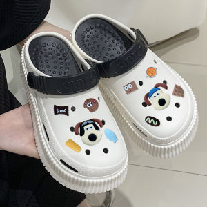 Psion นําเทรนด์  รองเท้ารัดส้นหัวโต รองเท้าเเฟชั่น ดีไซน์น่ารักหลากหลายสีให้เลือก  ตัวติดน้องหมาน้อยน่ารัก รีบสั่งเข้ามากันเลย พื้นนิ่ม เพื่มความสูง  พร้อมส่งในไทย