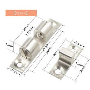 Chốt giữ cánh tủ đồng chốt bi cài cánh tủ40mm50mm 60mm 70mm Điều chỉnh được lực giữ tủ ALLIN