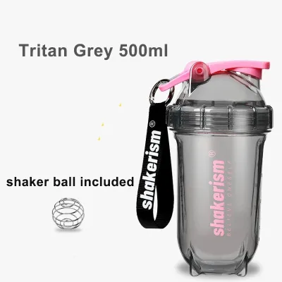 Shakerism Shaker Bottle Protein Shaker 300ml 400ml 500ml 600ml 700ml BPA-Free Leak-Proof