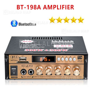 (dalam Stok Dikirim Dari Jakarta) 600W Power Amplifier Bluetooth Stereo Karaoke + Mp3 Player + FM Radio Home Theater MP3 Player Home Theater MP3 Player