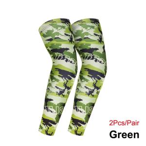 【NEW A 】1Pair Compression Arm Sleeves UV Protection Running Arm Cover Basketball Elbow Pad Fitness Armguards Sports Cycling Arm Warmers