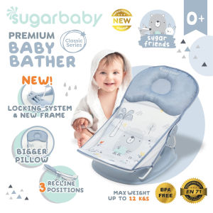 Sugar Baby Premium Baby Bather Classic and Fun Series Sugarbaby Kursi Mandi Bayi Bak Mandi Bayi