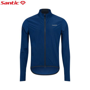 Santic Cycling Jackets Men Women UV Protection Reflective Windproof Outdoor Sports Bike Skin Coat