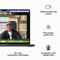 16-inch MacBook Pro: Apple M3 Pro chip with 12‑core CPU and 18‑core GPU, 512GB SSD. 