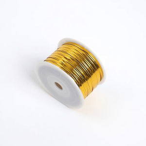 100Yards Tie Wire Food Packaging Twist Wire Metallic Bouquet Wire Wrapping String Flower Twist Wire