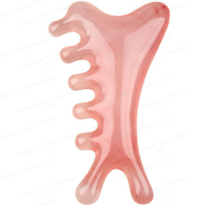 Sandalwood Meridian Massage Comb Relax Body Care Tool Wooden Round Dolphin Head Facial Massage Comb