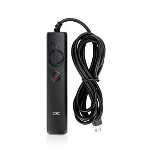 JJC Shutter Release Cable Cord Wired Remote Control Switch For Sony A7M4 A9 III HXR-NX200 HXR-NX800 and More Cameras & Camcorders with Multi InterfaceDistance Max 1.5M and No Batteries Required