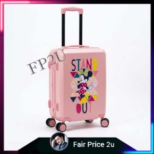 Luggage Mickey Donald Minnie Chip N Dale Cute Cartoon Suitcase Travel Cabin Trolley Bag