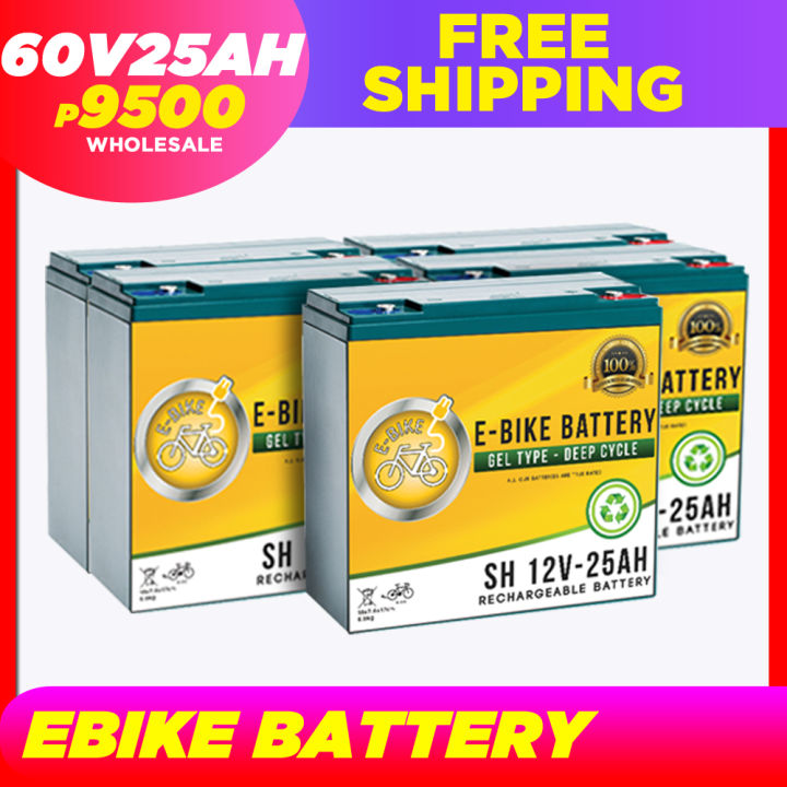 Lazada hot sale ebike battery