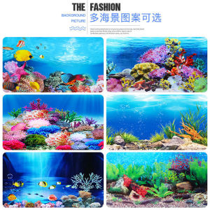 Wallpaper Aquarium - Background Aquarium Tinggi 30cm 40Cm 50cm dan 60 cm wallpaper