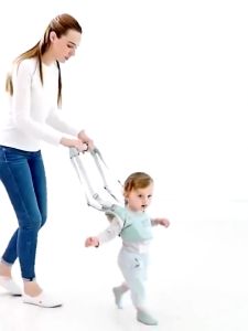 Oldlaiben Baby Breathable Walking Harness With Assistant Belt Adjustable Learning Walk Support Assist Trainer
