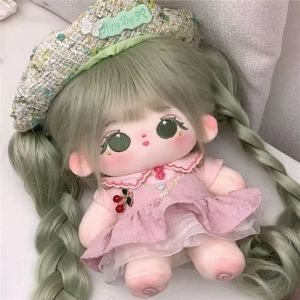 ZENO Dễ thương Trang phục cho búp bê cotton 20cm Chất lượng cao Thời trang Trang Phục Búp bê vải nhung lông Kpop Hợp thời trang Đẹp Đầm JK